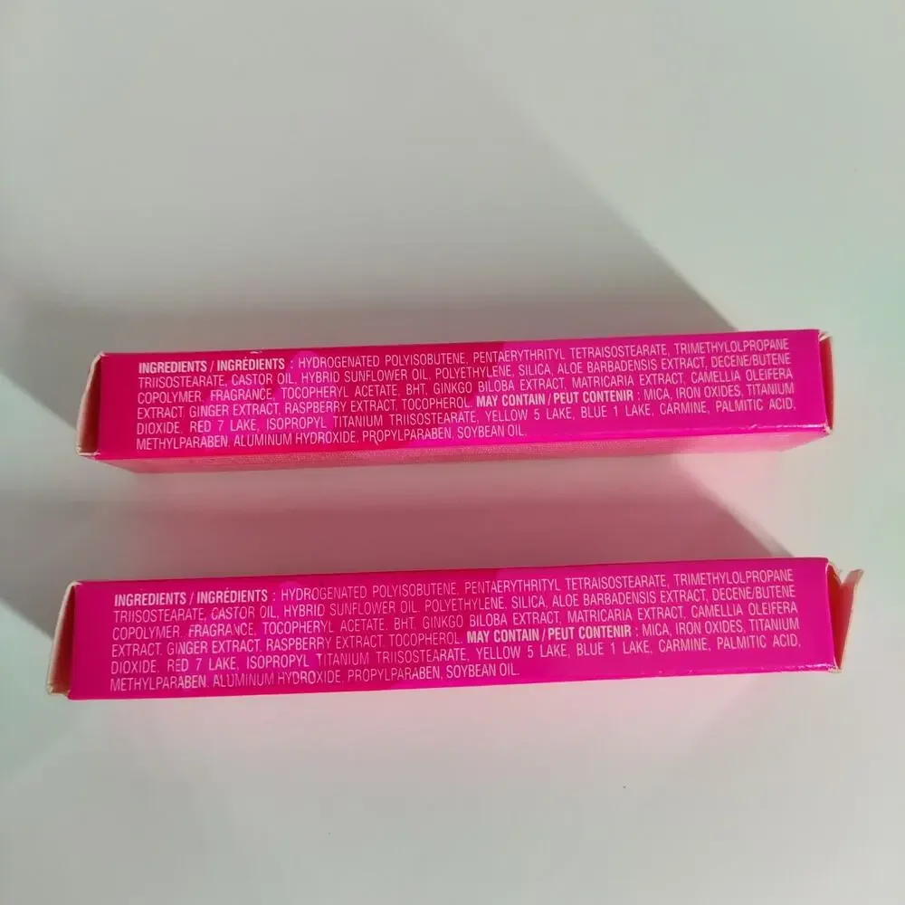 2X Mary Kay Signature Lip Glosses Pink Pout 3123 Berry Smoothie 3120